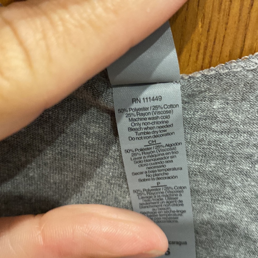 *NEW* Next Level Apparel Gray Nashville Music Tank Top size small - Picture 6 of 6